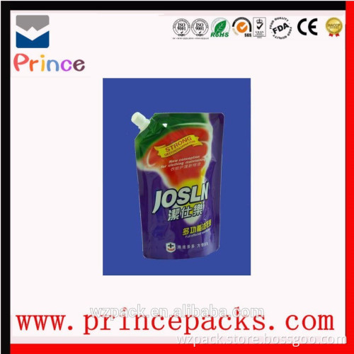 guangdong food packaging Professional customized plastic washing powder packaging bag